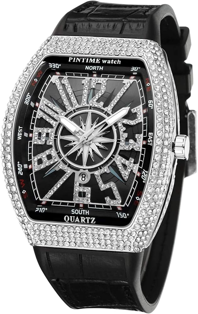 Textured Abstract Face Watch