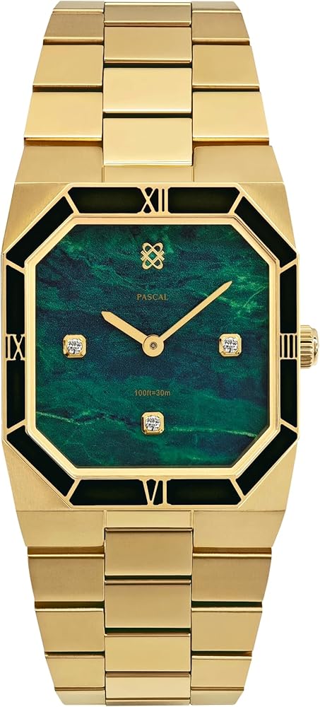 Textured Enamel Face Watch