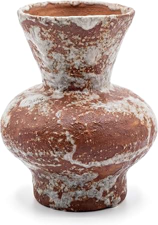 Textured Ceramic Abstract Timepiece
