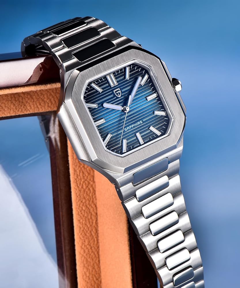 Modern Geometric Dial Watch