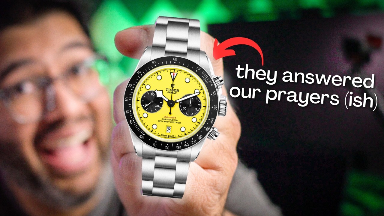 Tudor Black Bay Chrono Bumblebee