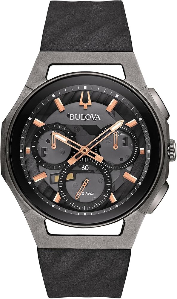 Bulova Curvilinear Abstract Design