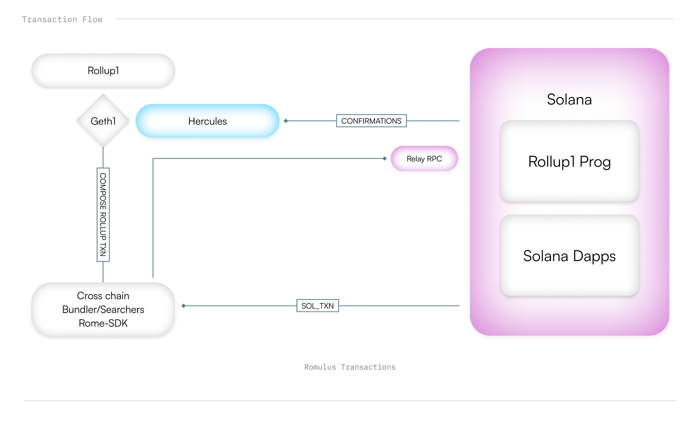 custom rollup appchain diagram