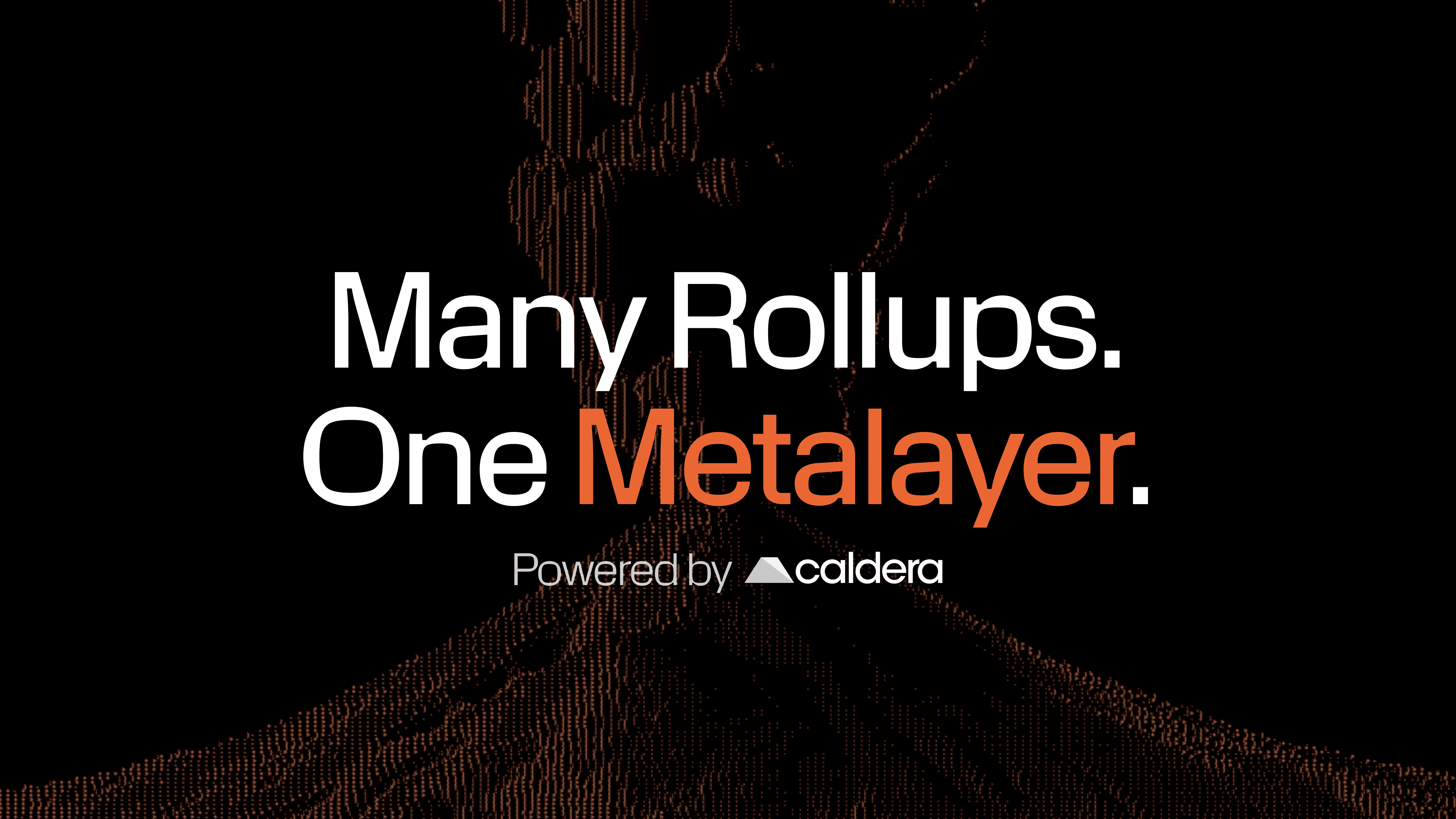 one-click rollup deployment Caldera