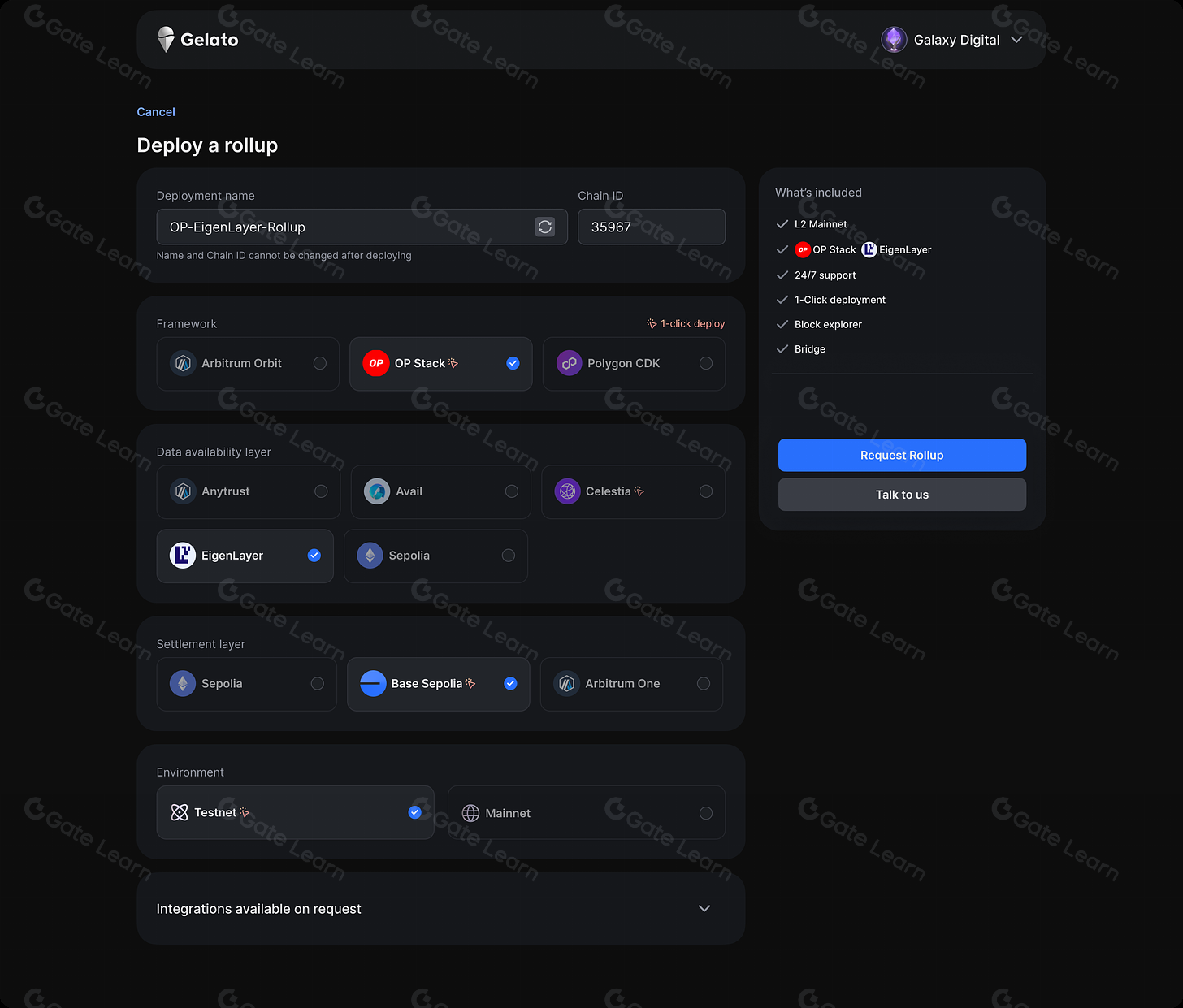 RaaS mainnet launch monitoring dashboard